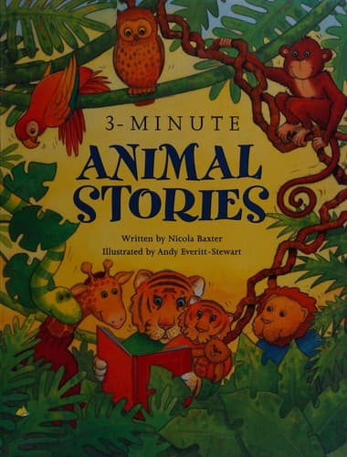 Cover of 3-Minute Animal Stories