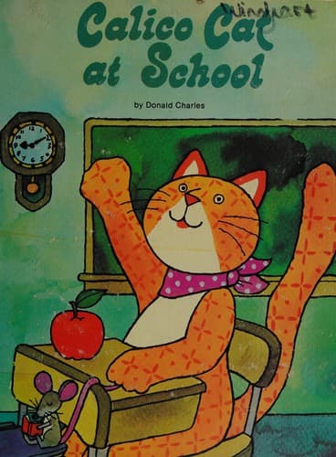 Cover of Calico Cat at school