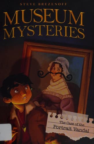 Cover of The case of the portrait vandal