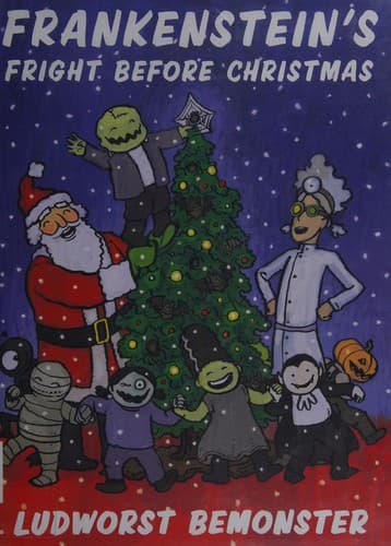 Cover of Frankenstein's fright before Christmas