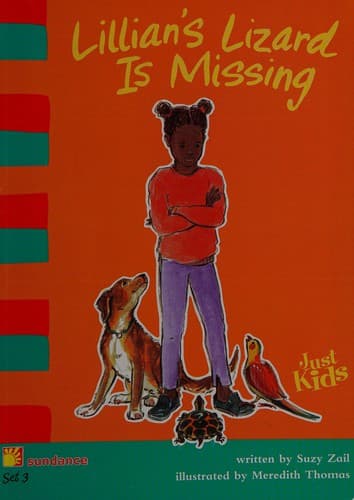 Cover of Lillian's Lizard Is Missing (Just kids)
