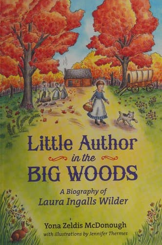 Cover of Little author in the big woods