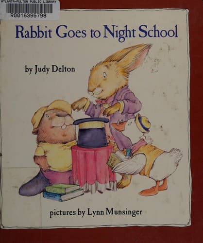 Cover of Rabbit goes to night school