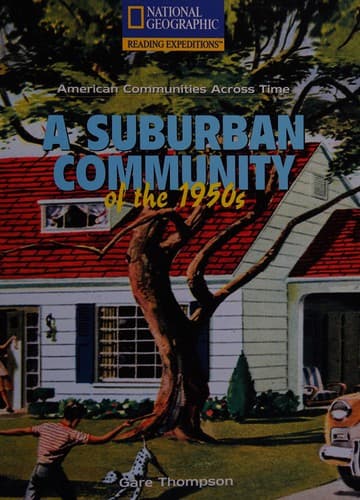 Cover of A suburban community of the 1950s