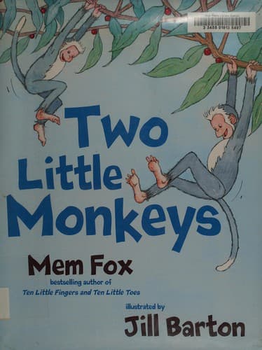 Cover of Two little monkeys