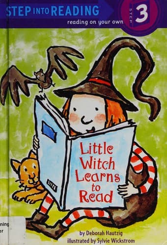 Cover of Little Witch learns to read