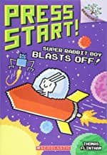 Cover of Super Rabbit Boy blasts off!