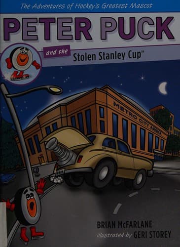 Cover of Peter Puck and the Stolen Stanley Cup