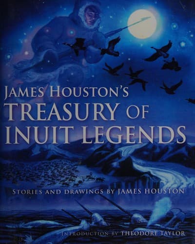 Cover of James Houston's Treasury of Inuit legends