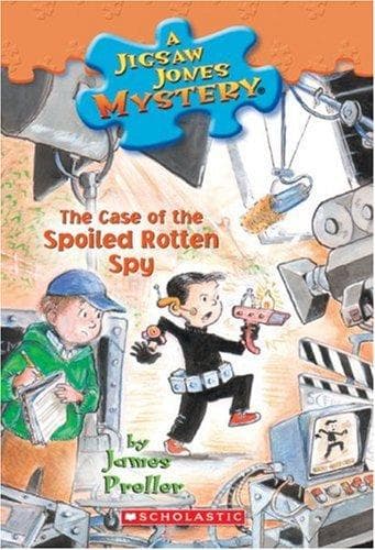 Cover of Case Of The Spoiled Rotten Spy (Jigsaw Jones)