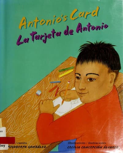 Cover of Antonio's card