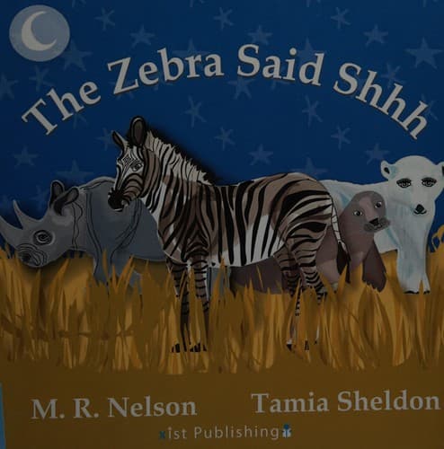 Cover of The zebra said shhh