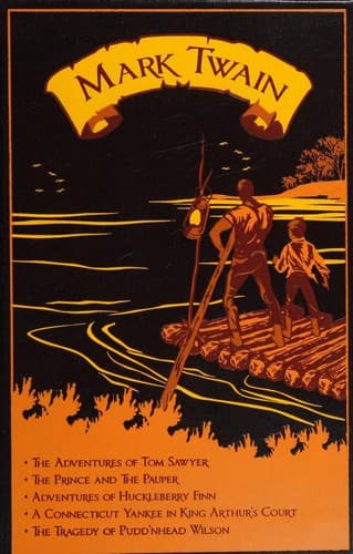 Cover of Novels (Adventures of Huckleberry Finn / Adventures of Tom Sawyer/ Connecticut Yankee in King Arthur's Court / Prince and the Pauper / Pudd'nhead Wilson)