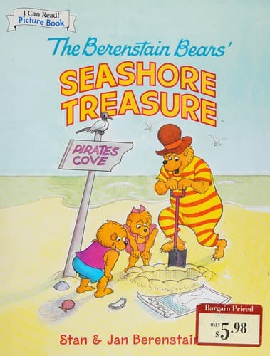 Cover of The Berenstain Bears' seashore treasure