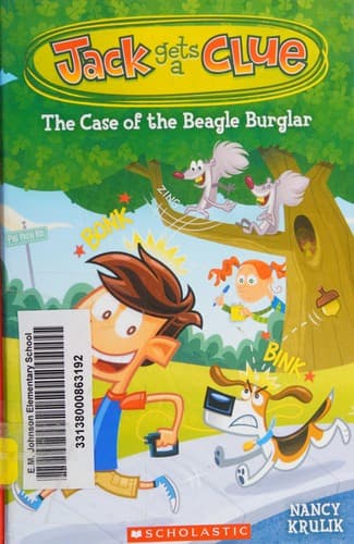 Cover of The case of the beagle burglar