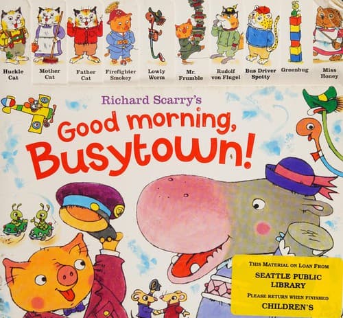 Cover of Richard Scarry's Good morning, Busytown!