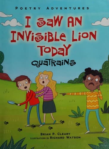 Cover of I saw an invisible lion today
