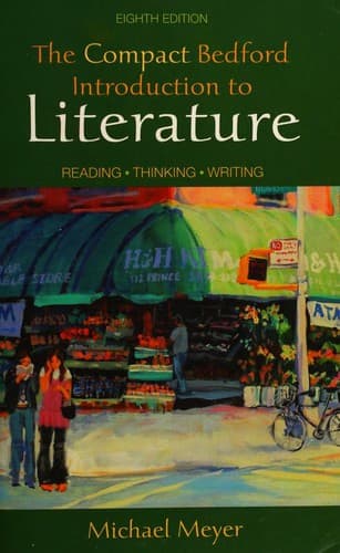 Cover of The Compact Bedford Introduction to Literature--Eighth Edition