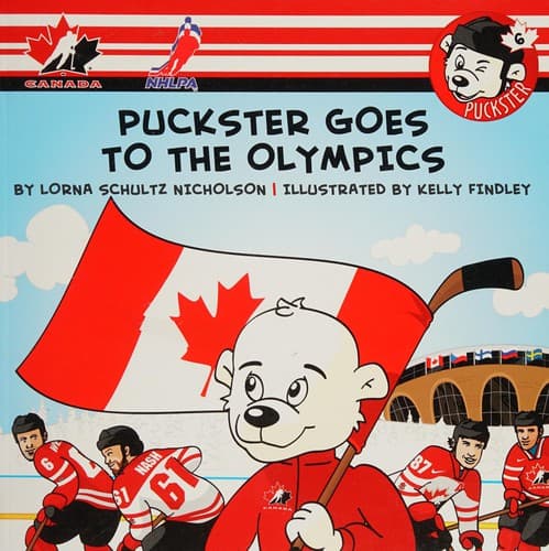Cover of Puckster goes to the Olympics