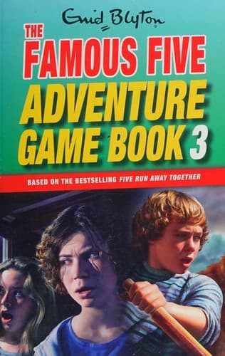 Cover of The Famous Five adventure game book 3