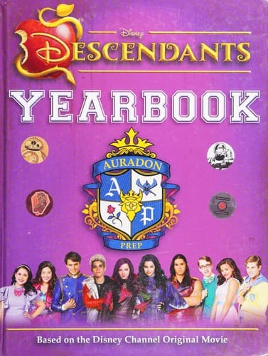 Cover of Disney Descendants yearbook
