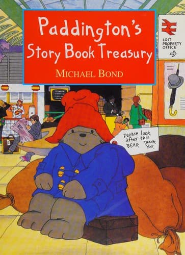 Cover of Paddington's story book treasury