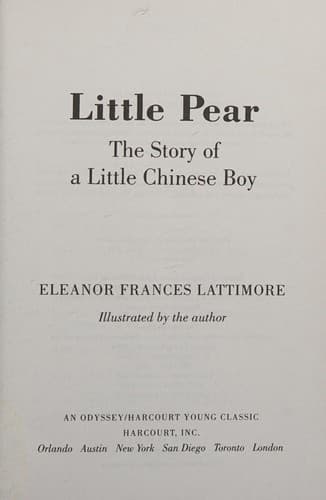 Cover of Little Pear