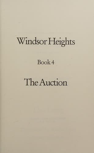 Cover of The auction