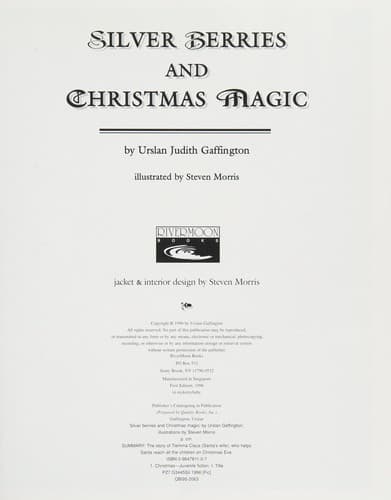 Cover of Silver berries and Christmas magic