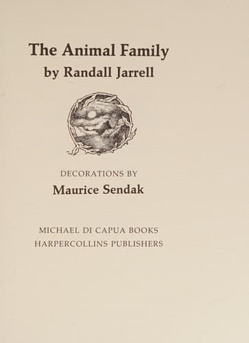 Cover of The animal family