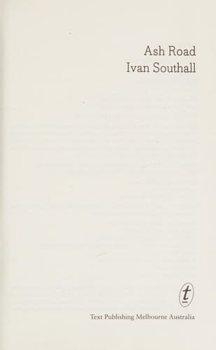 Cover of Ash Road