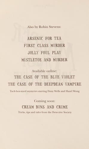 Cover of Murder Most unladylike