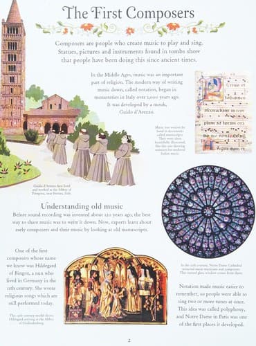Cover of Famous Composers Picture Book