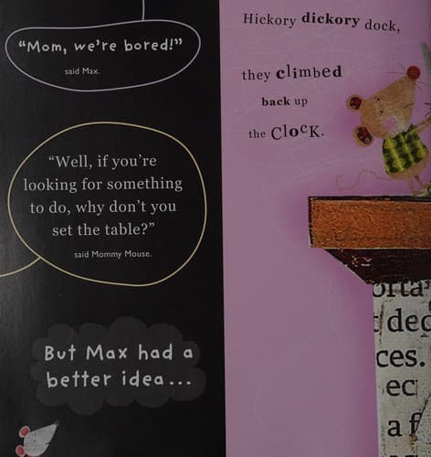 Cover of Hickory Dickory Dock Picture Book