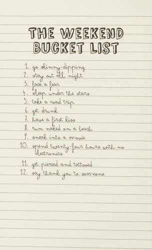 Cover of Weekend Bucket List