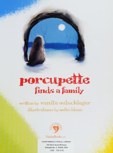 Cover of Porcupette finds a family