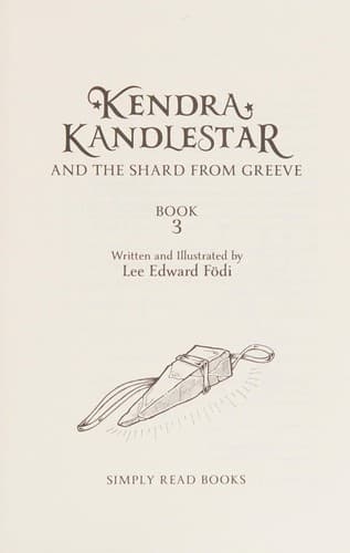 Cover of Kendra Kandlestar and the Shard from Greeve
