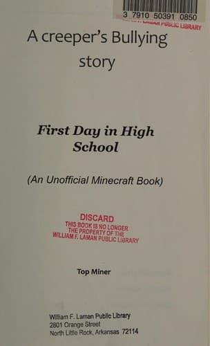 Cover of A creeper's bullying story