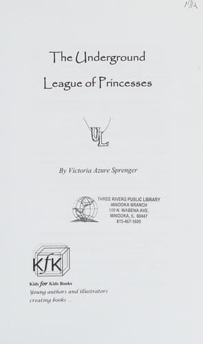 Cover of The Underground League of Princesses