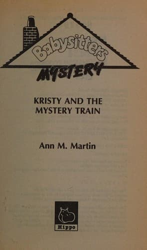 Cover of Kristy and the mystery train