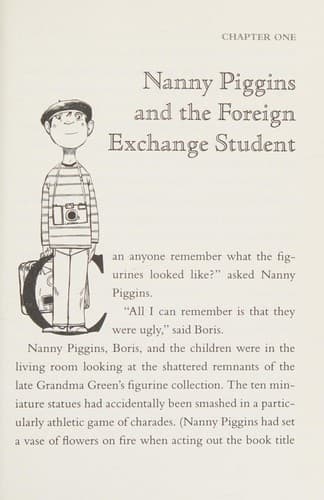 Cover of Nanny Piggins and the runaway lion