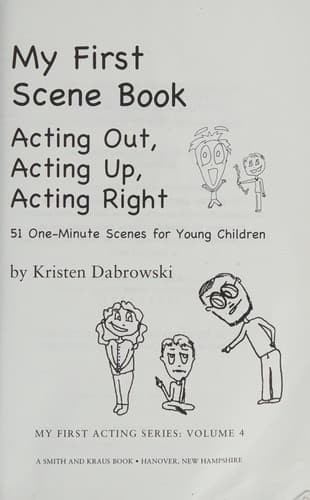 Cover of My first scene book