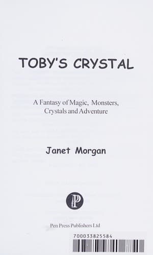 Cover of Toby's crystal
