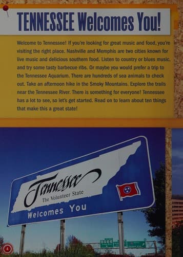 Cover of What's Great about Tennessee?