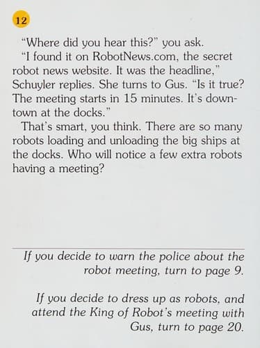 Cover of Gus vs. the robot king