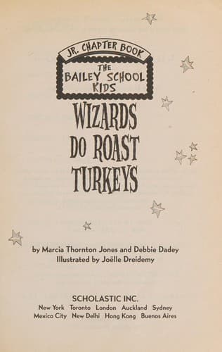 Cover of Wizards do roast turkeys