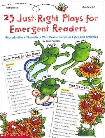 Cover of 25 Just-Right Plays For Emergent Readers (Grades K-1)