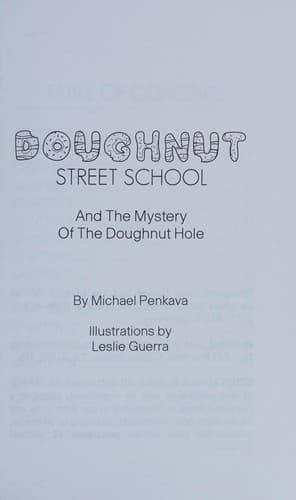 Cover of Doughnut Street School and the mystery of the doughnut hole