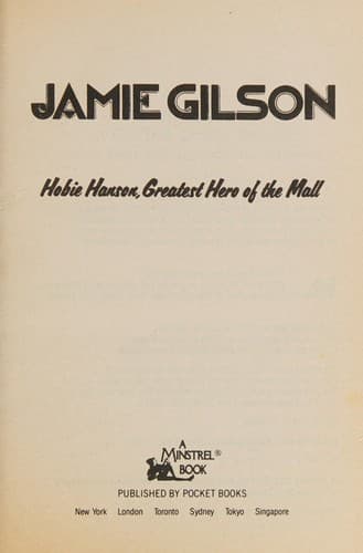 Cover of Hobie Hanson, Greatest Hero of the Mall