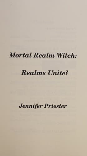 Cover of Mortal realm witch